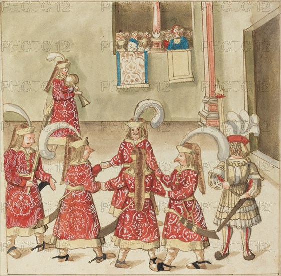 Masquerade, c. 1515.