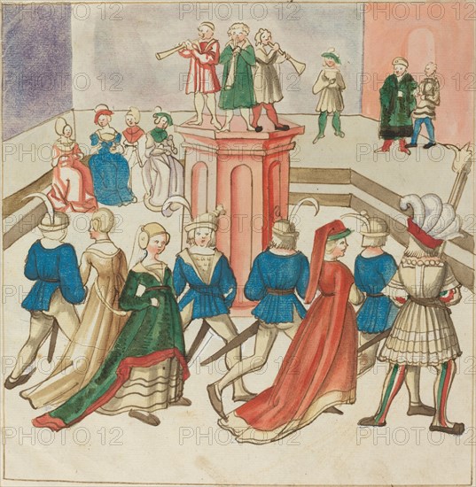 Masquerade, c. 1515.