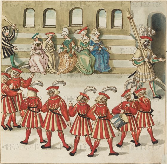 Masquerade, c. 1515.