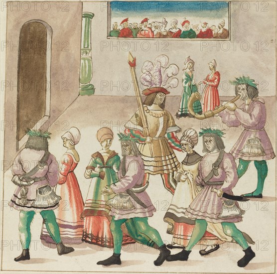 Masquerade, c. 1515.