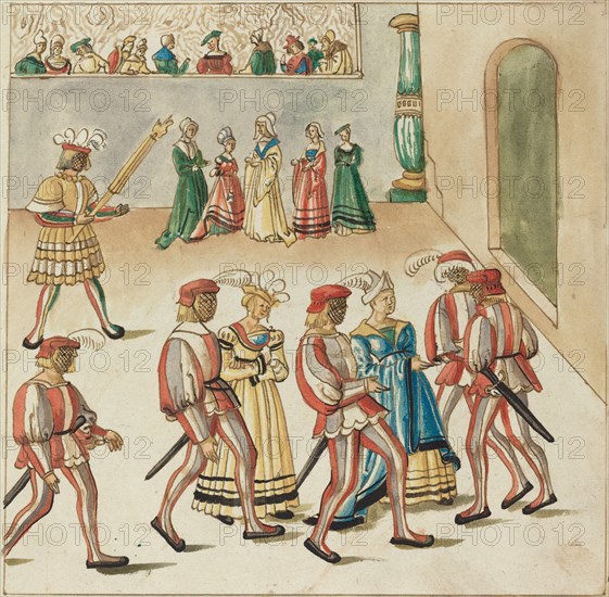 Masquerade, c. 1515.