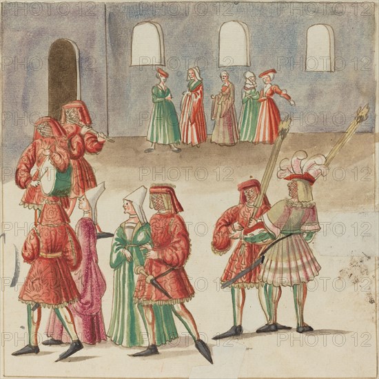 Masquerade, c. 1515.