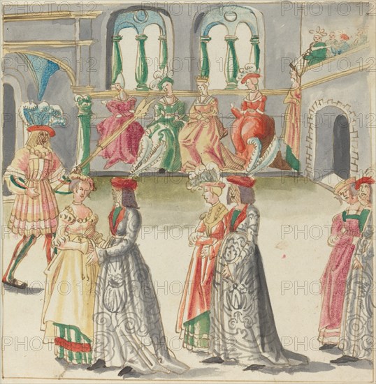 Masquerade, c. 1515.