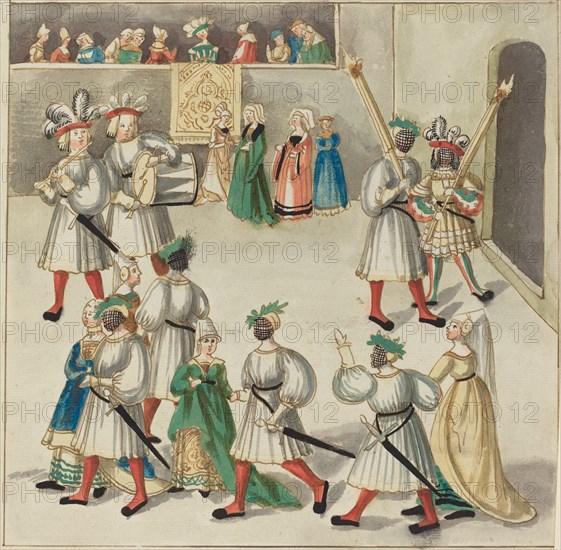 Masquerade, c. 1515.