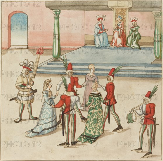 Masquerade, c. 1515.