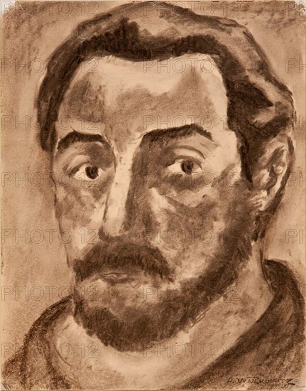 Head Of A Man, 1900.