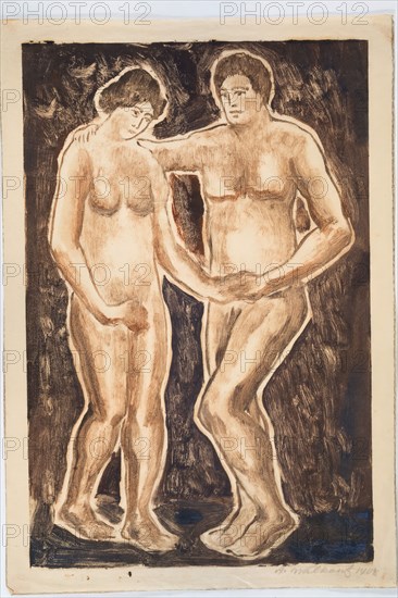 Figure Sketch, 1908.