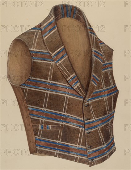 Waistcoat, 1935/1942.