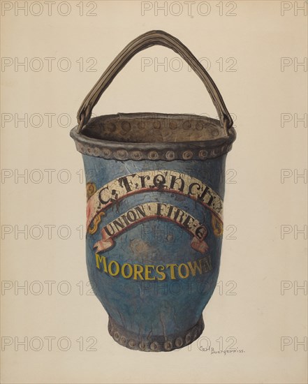 Fire Bucket, c. 1939.