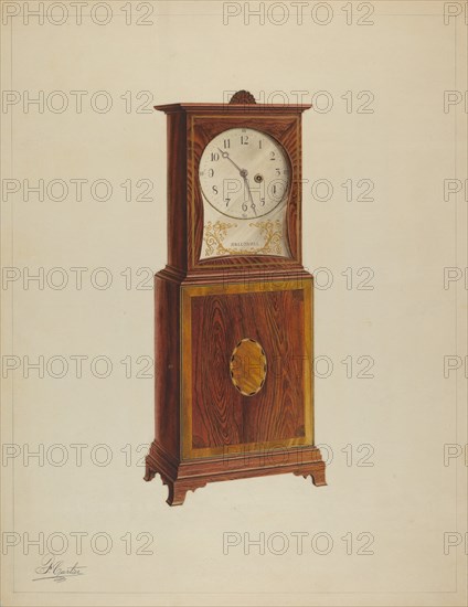 Shelf Clock, c. 1938.