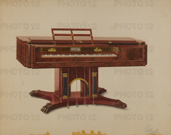 Piano Forte, c. 1936.