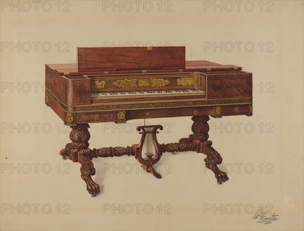 Piano Forte, c. 1936.