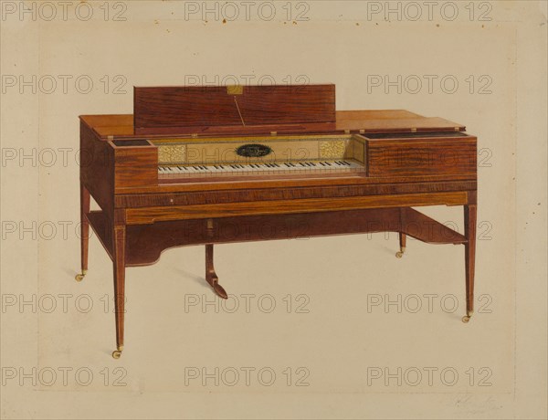 Piano Forte, c. 1936.