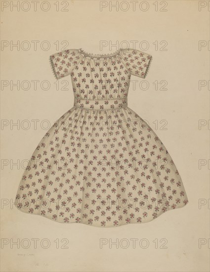 Boy's Dress, c. 1937.