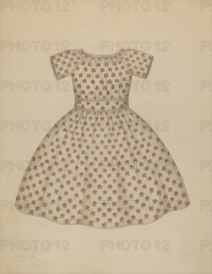 Boy's Dress, c. 1937.