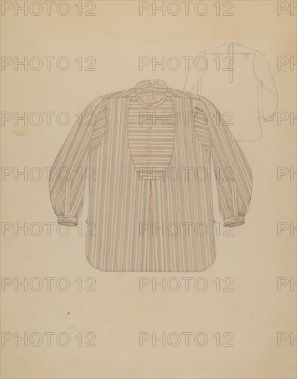 Man's Shirt, c. 1937.