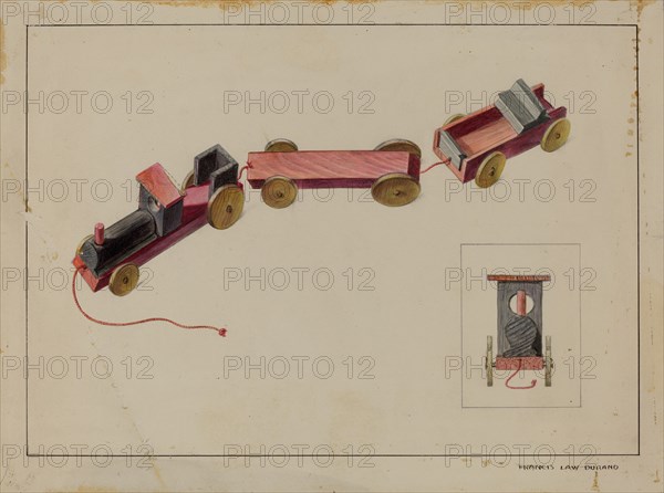 Toy Train, 1935/1942.