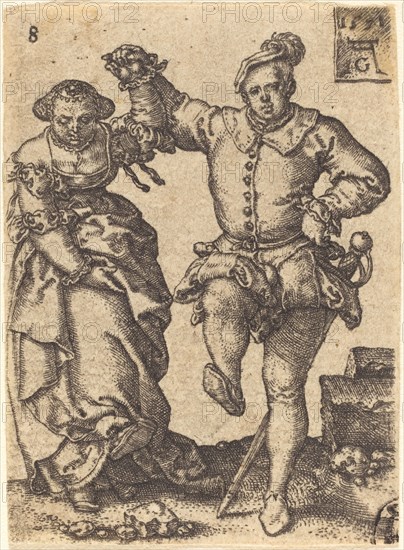 Dancing Couple, 1551.