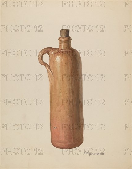 Stone Bottle, c. 1940.