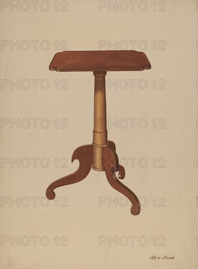 Candle Stand, c. 1938.