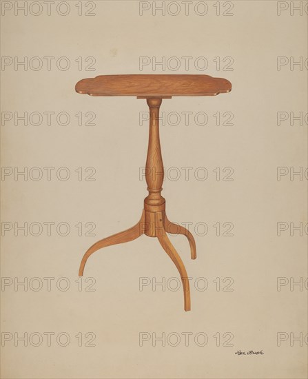 Candle Stand, c. 1938.