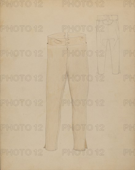 Pantaloons, 1935/1942.