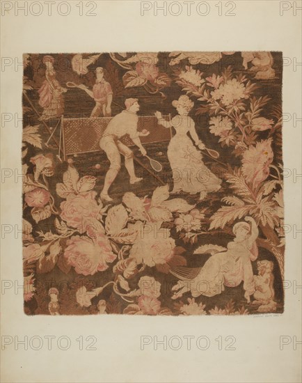 Printed Textile, 1940.