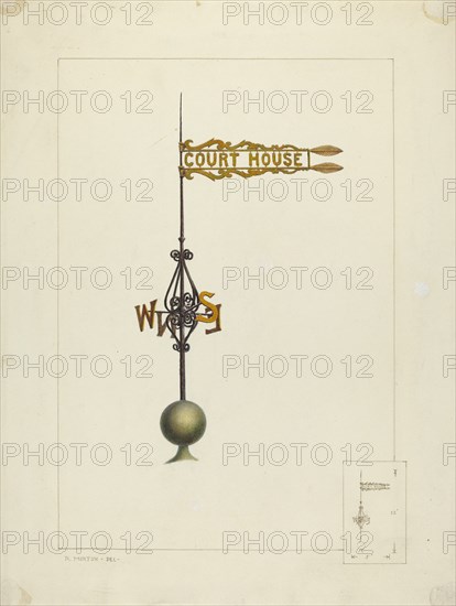 Weather Vane, c. 1938.