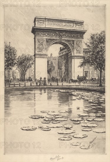 Washington Arch, 1909.