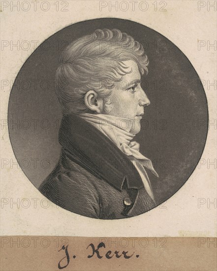 John Leeds Kerr, 1808.