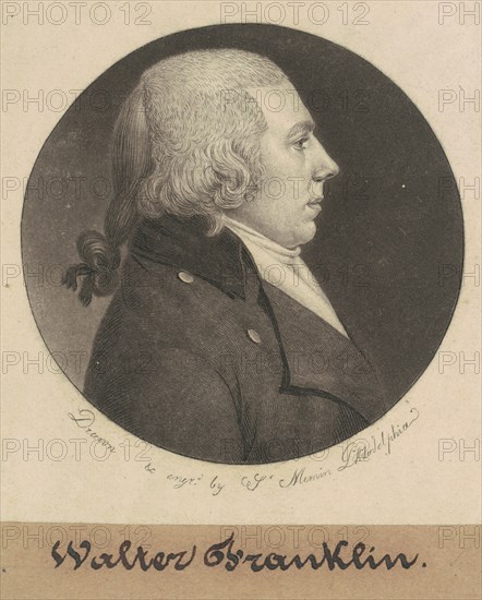 Walter Franklin, 1799.