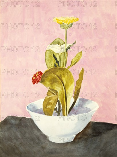 Bowl of Flowers, 1918.