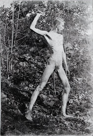 Rock Thrower, c. 1883.