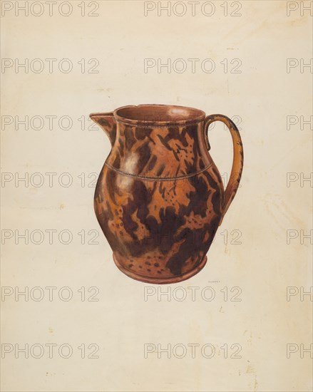 Water Pitcher, c. 1938.