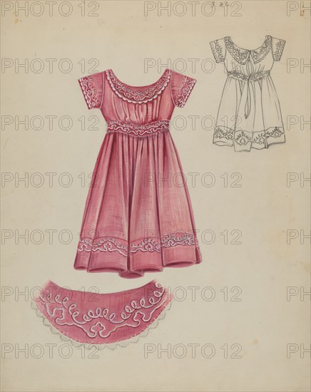 Child's Dress, c. 1937.