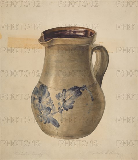 Stone Pitcher, c. 1938.