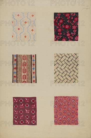 Quilt Patches, c. 1938.