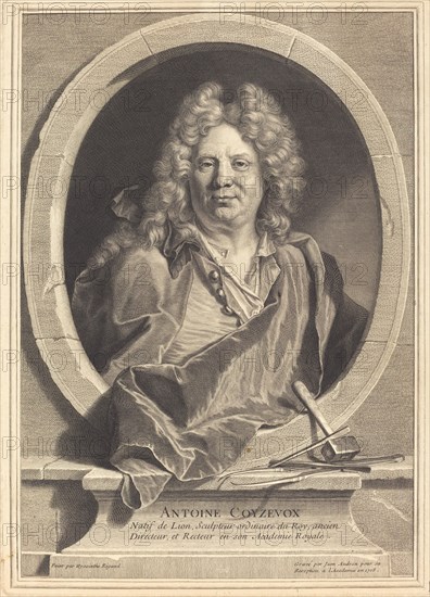 Antoine Coyzevox, 1708.