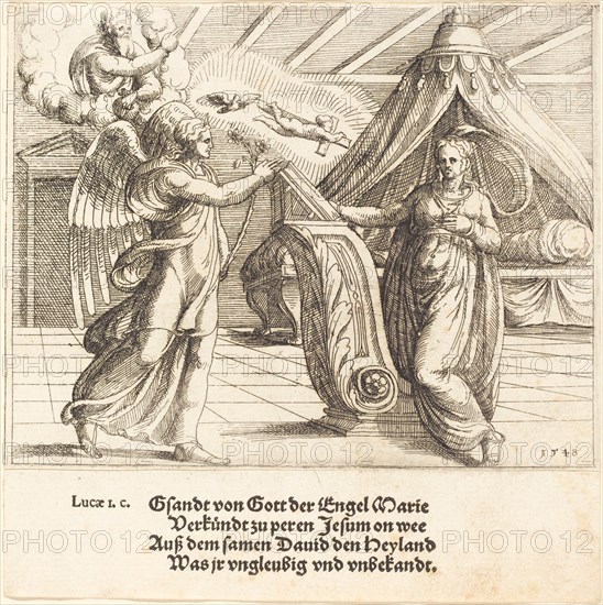 The Annunciation, 1548.