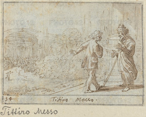 Titiro and Messo, 1640.