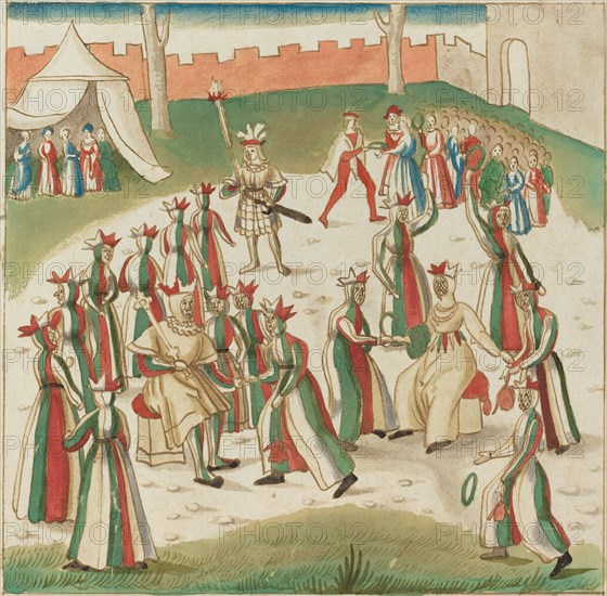 Outdoor Games, c. 1515.