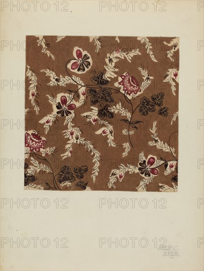 Printed Cotton, c. 1942.