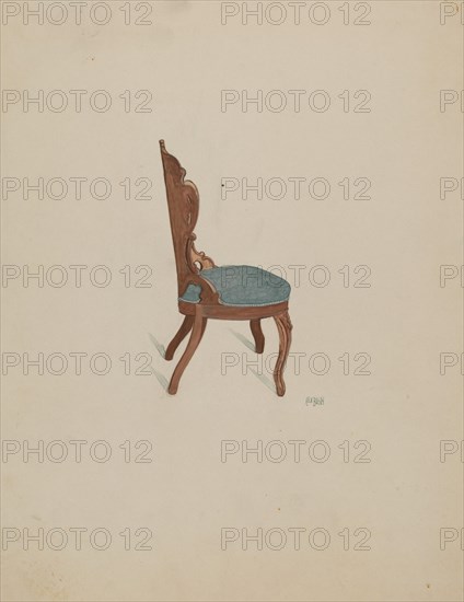 Rosewood Chair, c. 1936.
