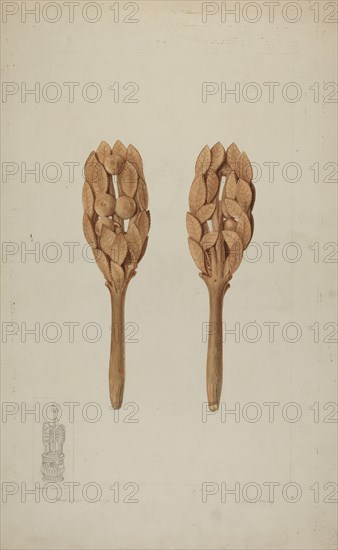 Wood Carving, 1935/1942.