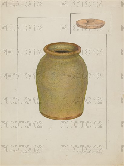 Preserve Jar, 1935/1942.