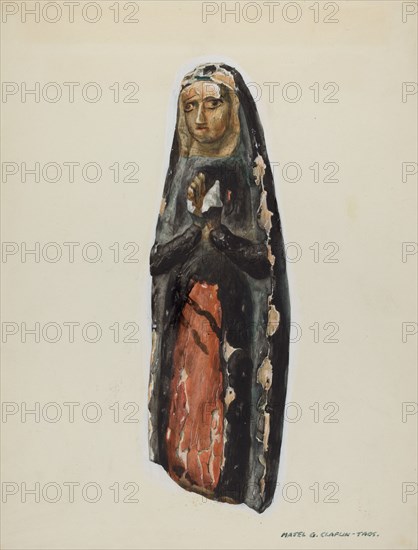 Bulto (Virgin), c. 1939.