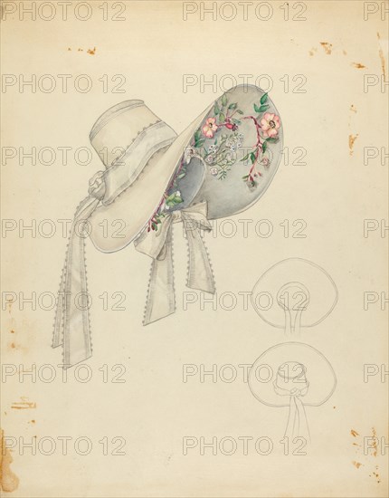 Wedding Bonnet, c. 1936.