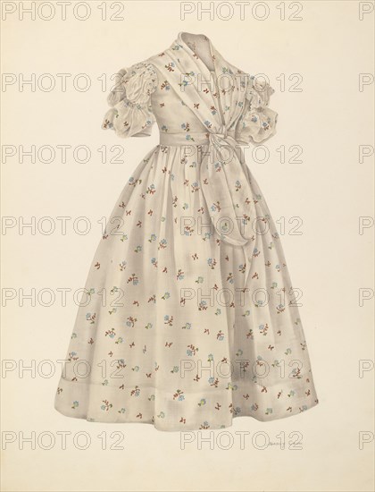 Girl's Dress, 1935/1942.