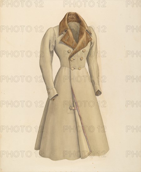 Man's Top Coat, c. 1940.