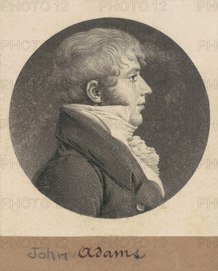 John Strong Adams, 1809.